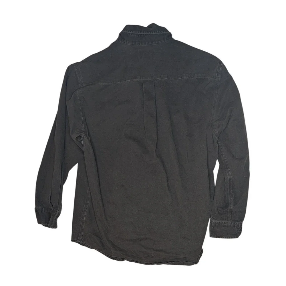 Carhartt Button Down Mens M Moss Green Gardeners Supply Co Workwear‎ S09 Shirt